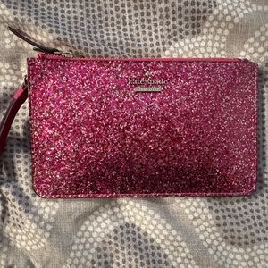 KATE SPADE ♠️ Glitter Wristlet